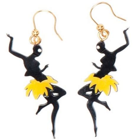 prada earrings logo|Prada josephine baker earrings.